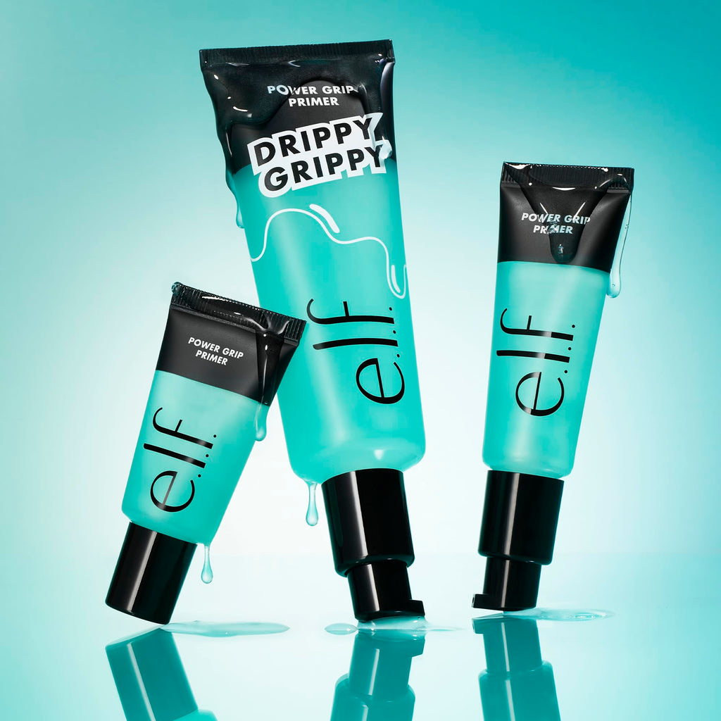 e.l.f. Power Grip Primer, Gel-Based & Hydrating Face Primer For Smoothing Skin & Gripping Makeup, Moisturizes & Primes, 0.811 Fl Oz (24 ml.)