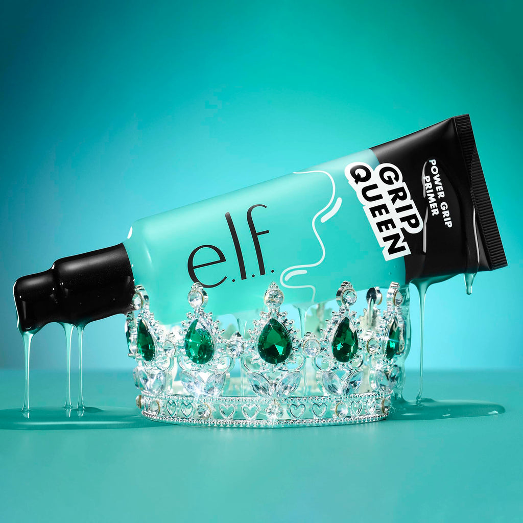 e.l.f. Power Grip Primer, Gel-Based & Hydrating Face Primer For Smoothing Skin & Gripping Makeup, Moisturizes & Primes, 0.811 Fl Oz (24 ml.)